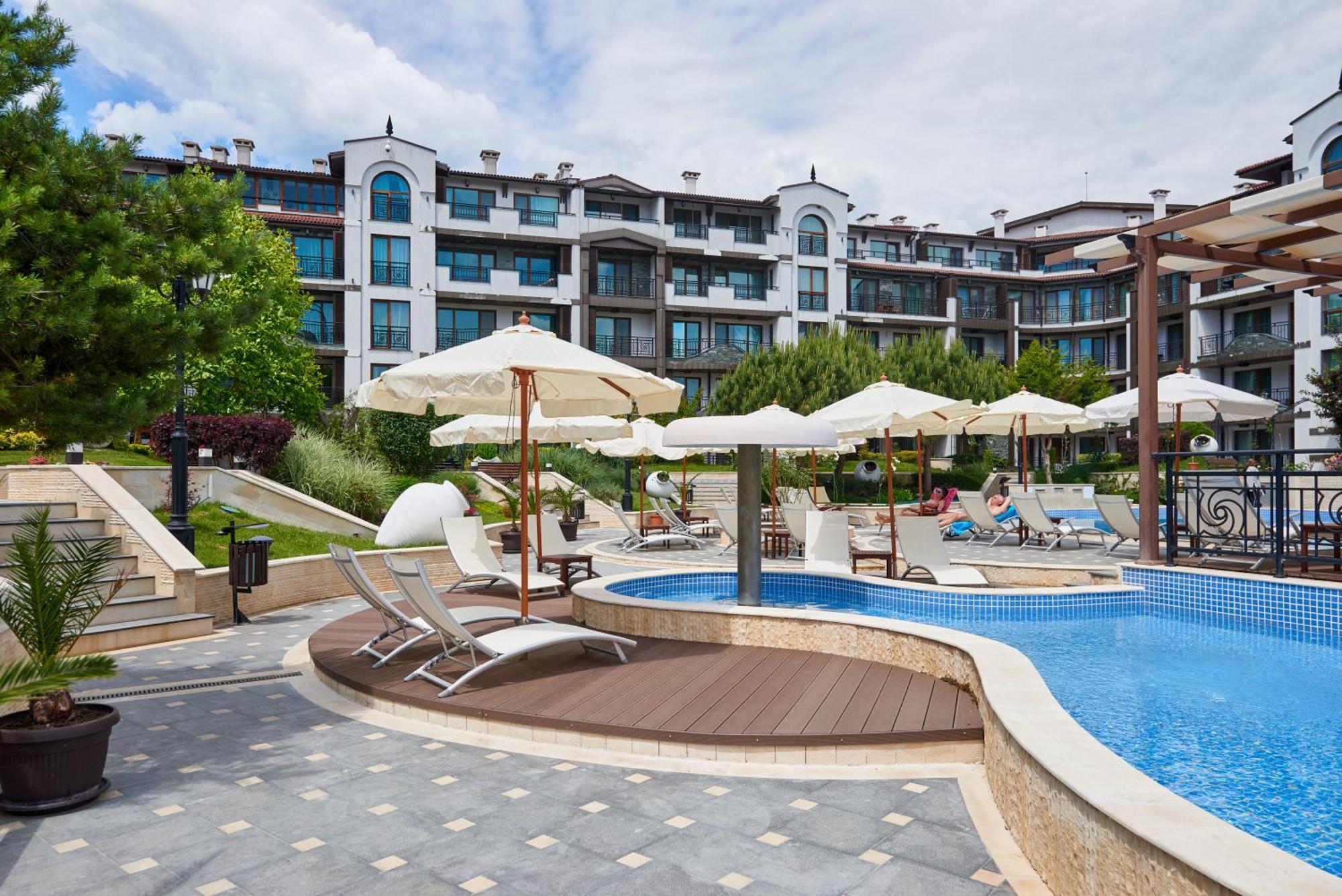 Aparthotel Boutique Rose Gardens Pomorie Exterior foto